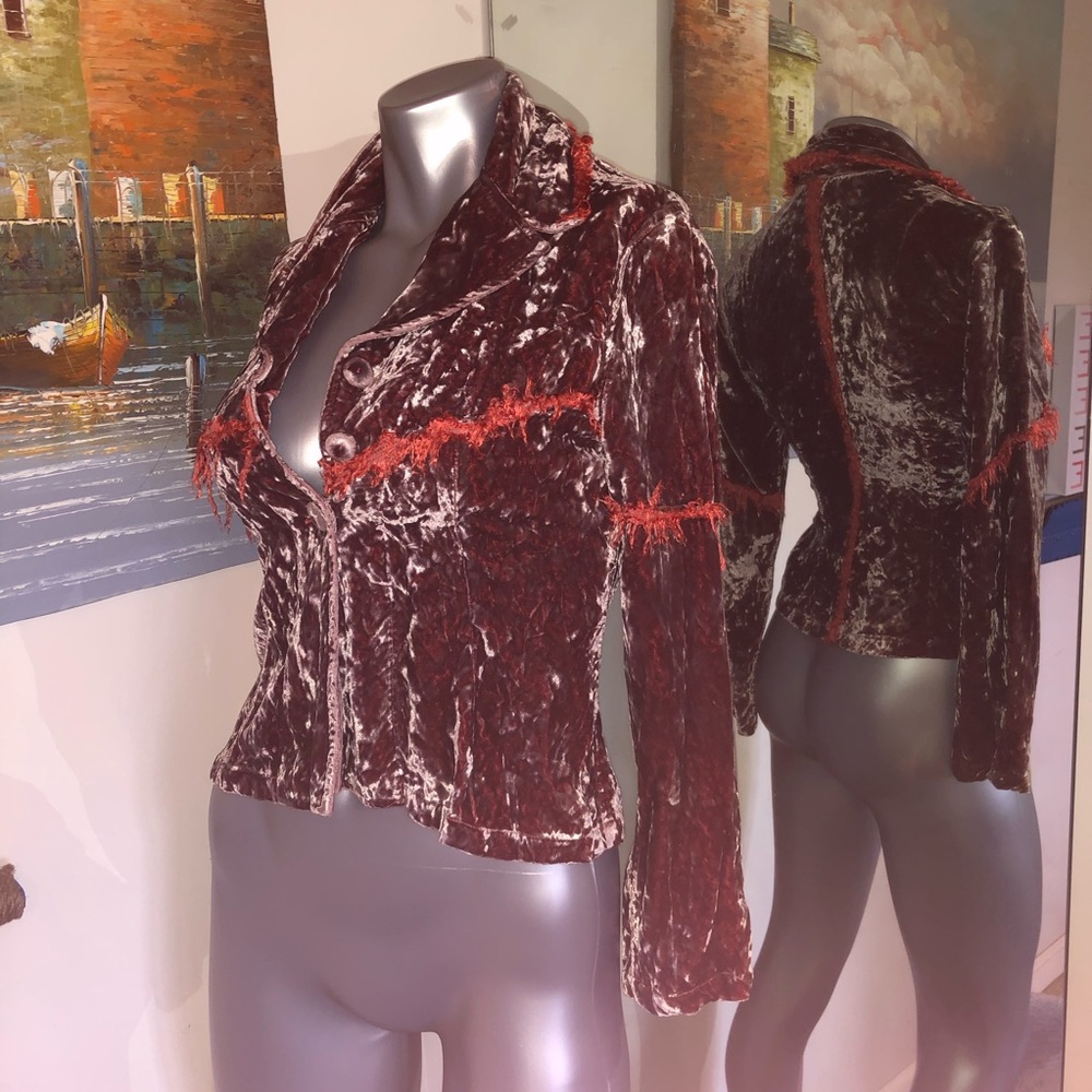 Ohm 🌺 EUC crushed velvet